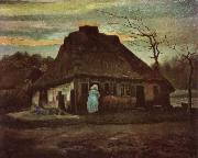 Vincent Van Gogh, Cottage with Trees (nn04)